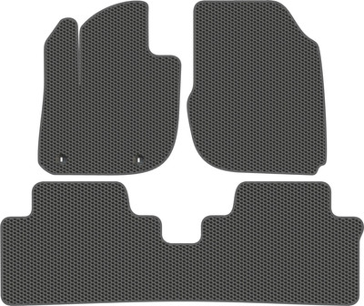 Комплект ковриков для авто Alicosta 2268_1_сер для Honda e:NS1 I SUV/электро 2022-н.в. (EVA соты, серый) - 