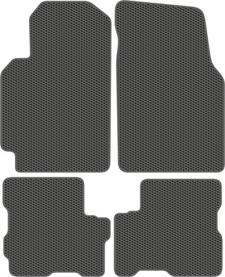 Комплект ковриков для авто Alicosta 0437_1_сер для Honda HR-V SUV/GH 2001-2005 (EVA соты, серый) -