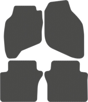 Комплект ковриков для авто Alicosta 2270_1_сер для Honda Jazz I GD5/GD1 2005-2009 (EVA соты, серый) -