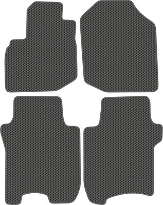 Комплект ковриков для авто Alicosta 0443_1_сер для Honda Jazz II хэтчбек 5дв/GG 2009-2013 (EVA соты, серый) - 