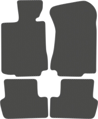 Комплект ковриков для авто Alicosta 0445_1_сер для Honda Legend седан 2008-2011 (EVA соты, серый) - 