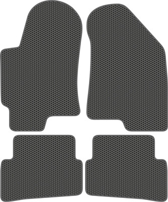 Комплект ковриков для авто Alicosta 2273_1_сер для Hyundai Coupe II купе/GK 2002-2006 (EVA соты, серый) - 