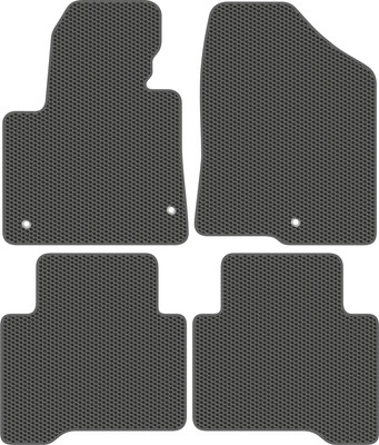 Комплект ковриков для авто Alicosta 2281_1_сер для Hyundai Grand Santa Fe I SUV/DM 2013-2018 (EVA соты, серый) - 