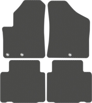 Комплект ковриков для авто Alicosta 0492_1_сер для Hyundai ix55 I SUV 5 мест/EN 2006-2013 (EVA соты, серый) - 