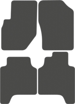 Комплект ковриков для авто Alicosta 0510_1_сер для Hyundai Tarracan SUV/HP 2001-2007 (EVA соты, серый) - 