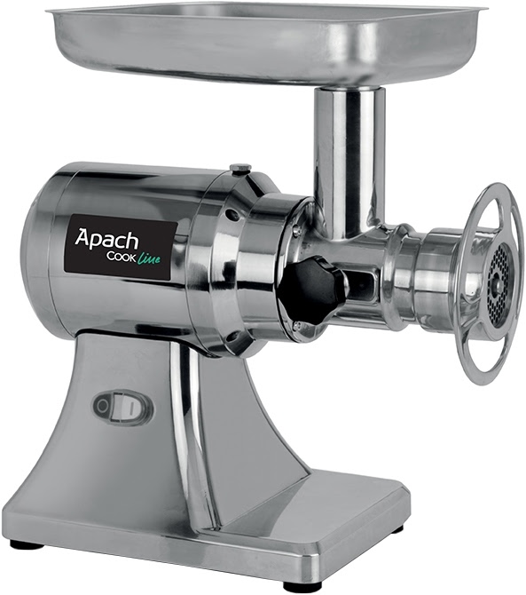 Профессиональная мясорубка Apach ATS22UT/SS Полный Унгер 3Ф