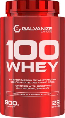 Протеин Galvanize 100 Вей (900г, печенье с кремом) - 