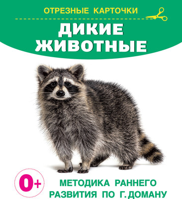 

Развивающие карточки, Дикие животные