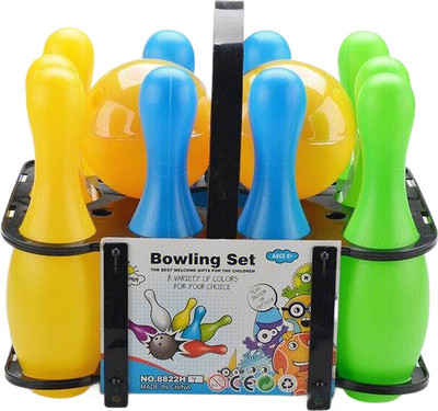 Боулинг детский Labalu Три цвета 22см  - 