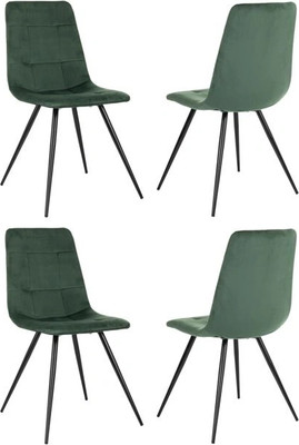 Набор стульев Бюрократ CH-K1 (4шт, зеленый/Holland 30) -