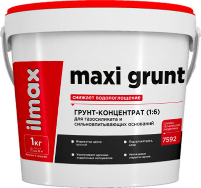 Грунтовка ilmax Maxi Grunt (1кг) - 