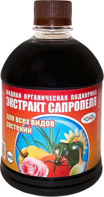 Удобрение МинскСортСемОвощ Подкормка для растений Экстракт сапропеля (500мл) -