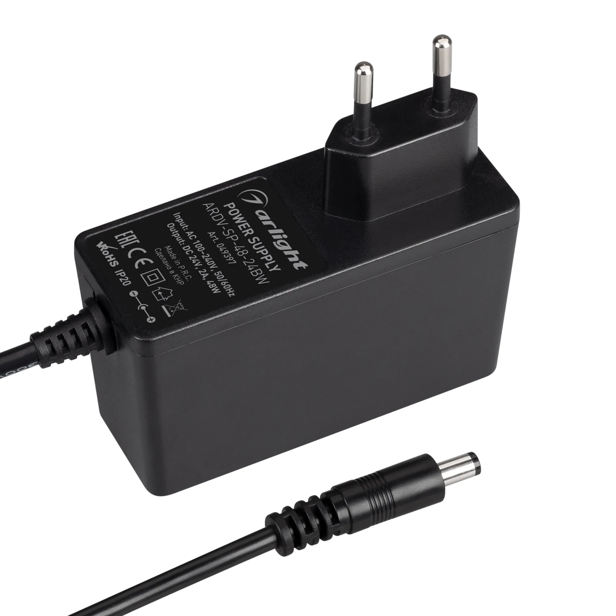 Блок питания для светильника Arlight ARDV-SP-48-24BW 24V 2A 48W / 049397 — фото 2