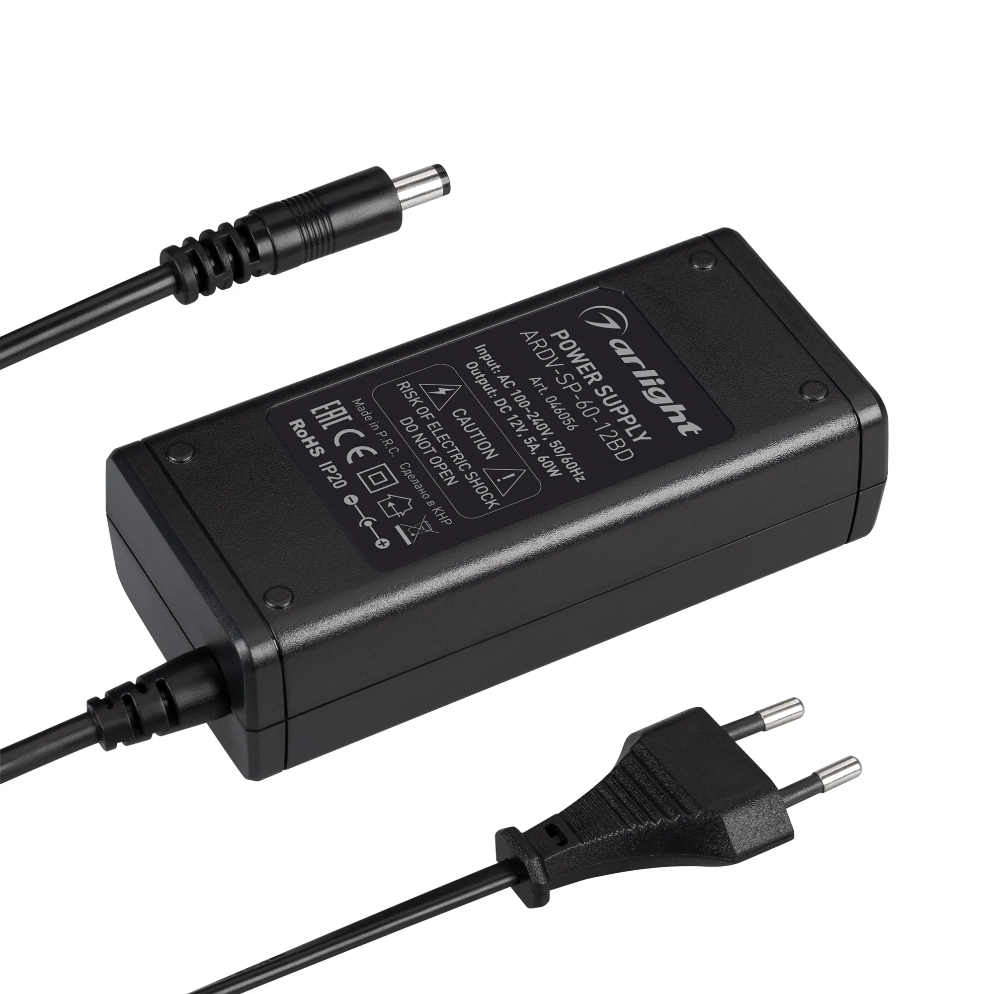 Блок питания для светильника Arlight ARDV-SP-60-12BD 12V 5A 60W / 046056 — фото 2