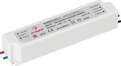 Блок питания для светильника Arlight ARPV-LV12035-A 12V 3.0A 36W / 018968(1) - 