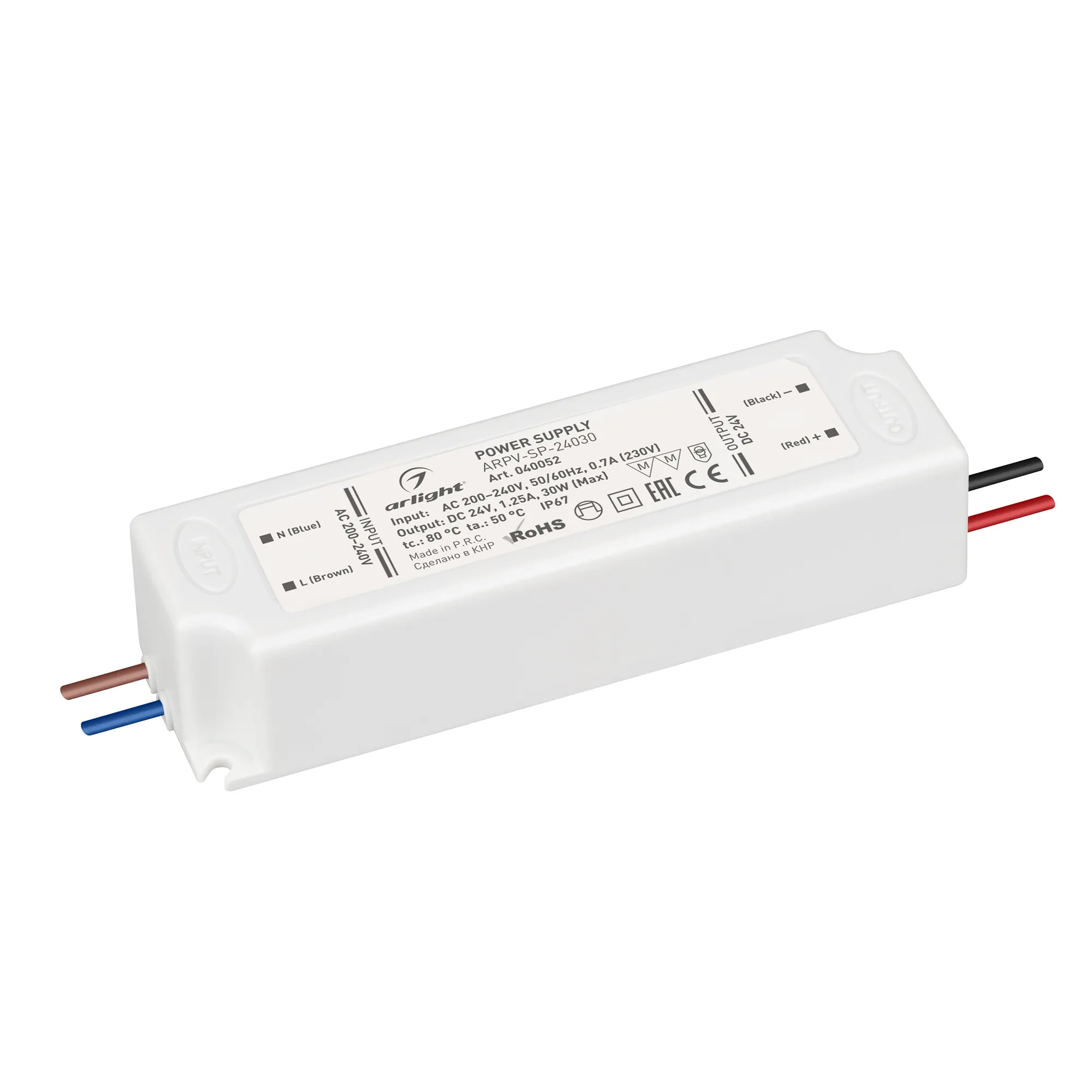 Блок питания для светильника Arlight ARPV-SP-24030 24V 1.25A 30W / 040052