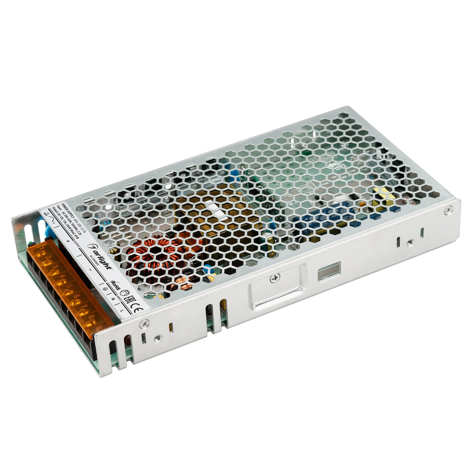 Блок питания для светильника Arlight ARS-200-12-FA 12V 17A 204W / 026330(1)