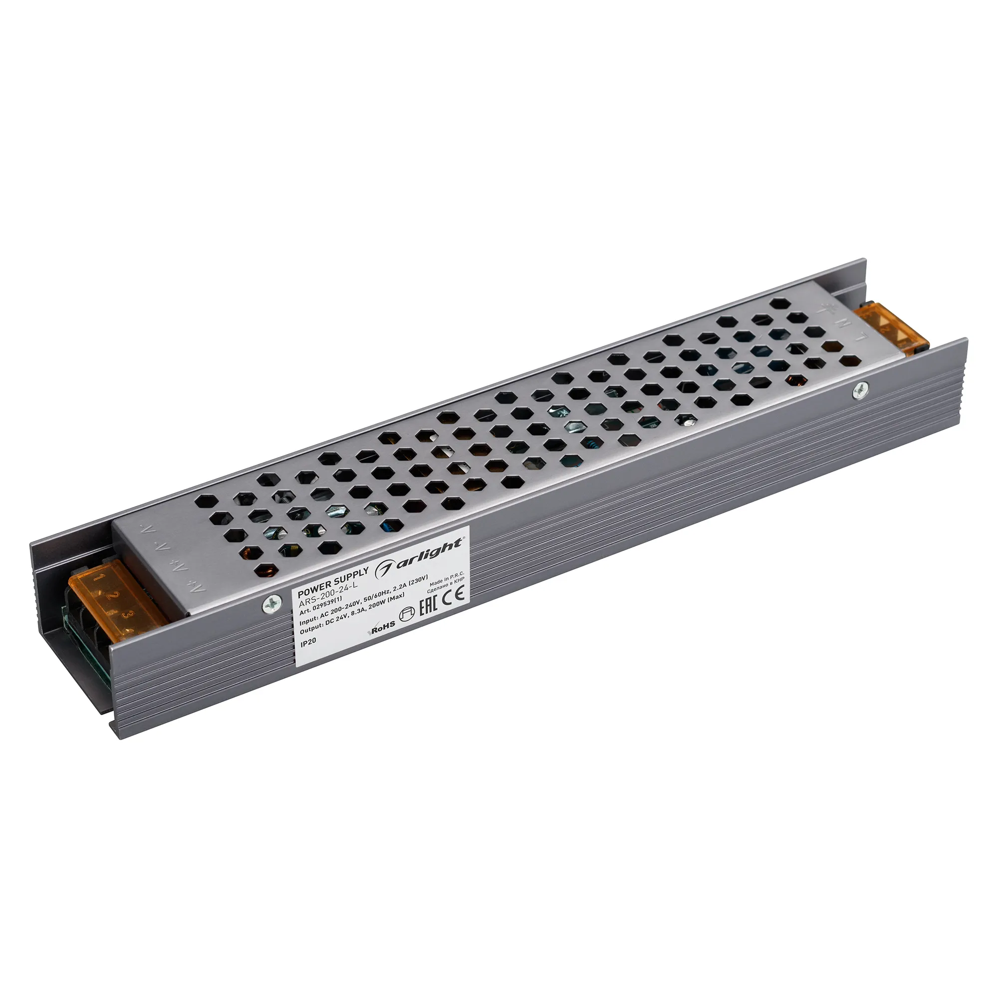 Блок питания для светильника Arlight ARS-200-24-L 24V 8.3A 200W / 029539(1)