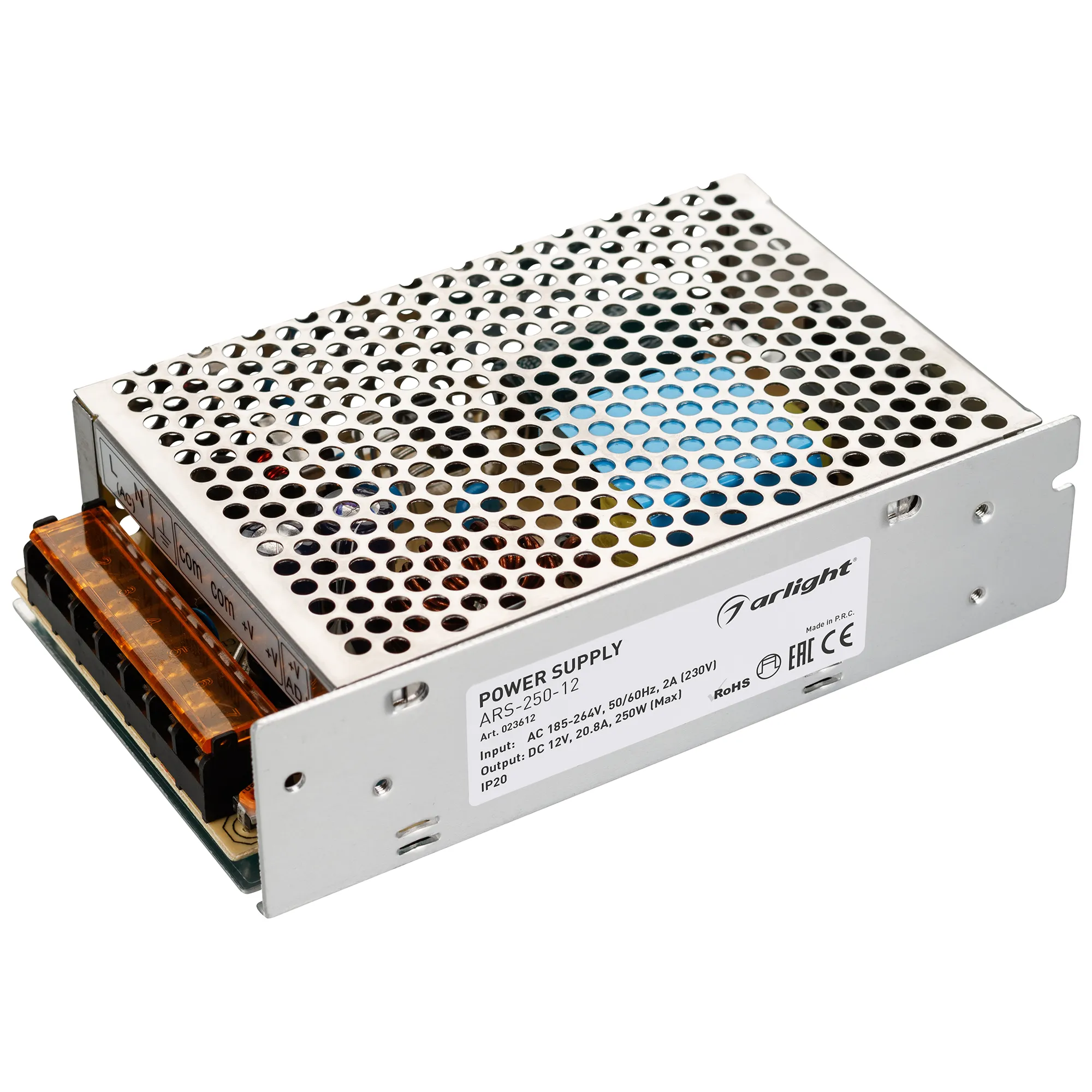 Блок питания для светильника Arlight ARS-250-12 12V 20.8A 250W / 023612