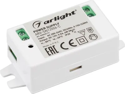 Блок питания для светильника Arlight ARV-SN12006-C 12V 0.5A 6W / 020425(1) - 