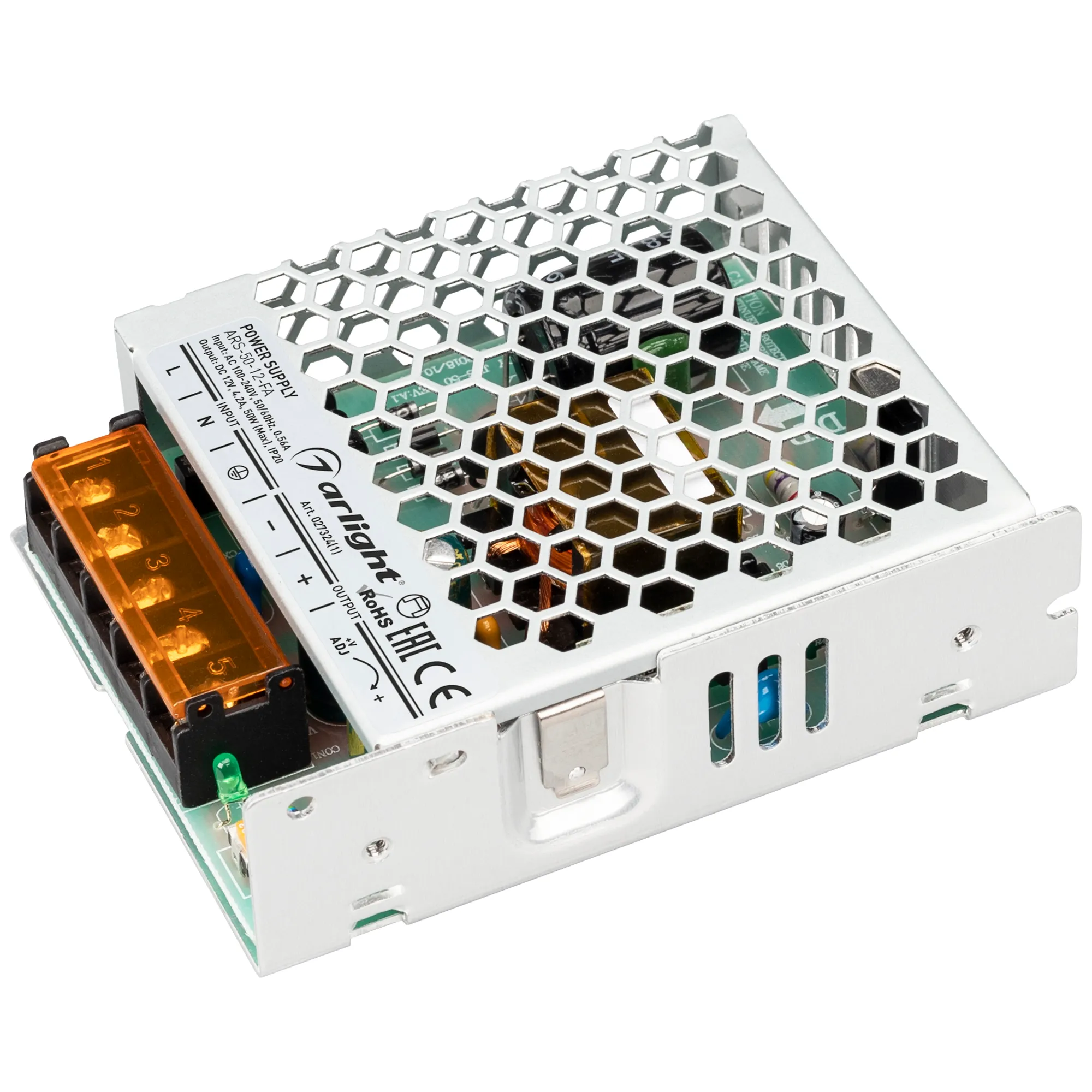 Блок питания для светильника Arlight ARS-50-12-FA 12V 4.2A 50W / 027324(1)