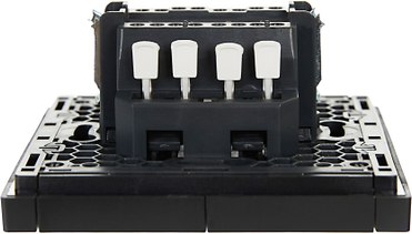 Выключатель IEK Forte&Piano FP-V22-0-10-1-K02  (черный)