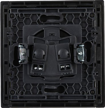 Розетка IEK Forte&Piano FP-R13-10-K02 (черный)