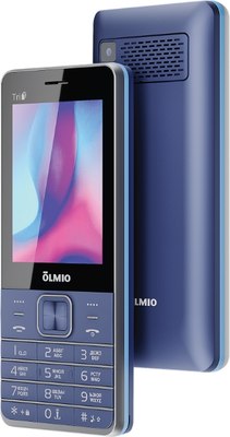 Мобильный телефон Olmio M30 (синий) - 