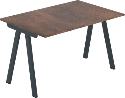 Обеденный стол Sheffilton SHT-TU92/TT 120x80 (антрацит/палисандр) - 