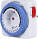 Розетка с таймером Rucelf TM-15-24R -