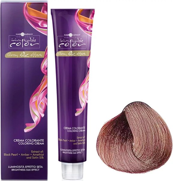 Крем-краска для волос Hair Company Inimitable Color Glossy silk effect тон 7.41 (100мл)