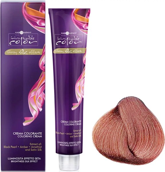 Крем-краска для волос Hair Company Inimitable Color Glossy silk effect тон 7.43 (100мл)