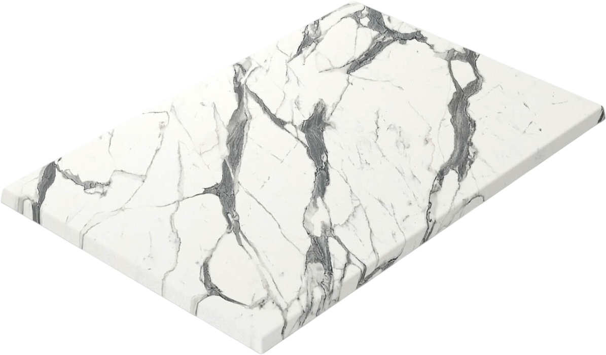 Столешница для стола Sheffilton Верзалит SHT-TT46 120x80 (белый мрамор)