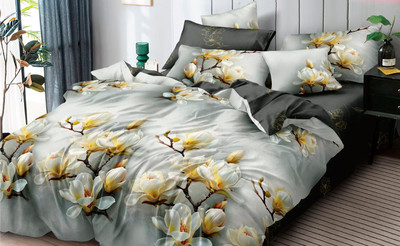 

Комплект постельного белья, №F 77010 A/B N Евро