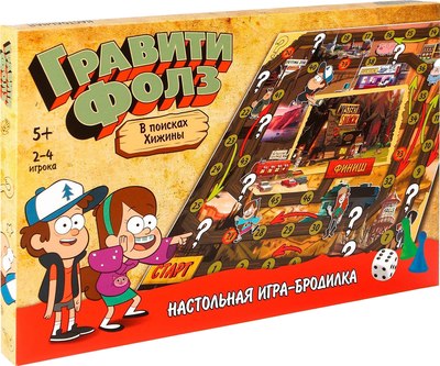 Настольная игра Disney Гравити фолз. В поисках хижины / 9731756 - 