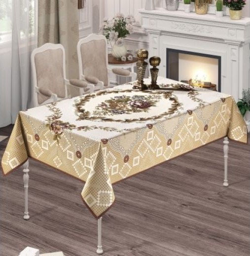Скатерть DO&CO Bera Lux 160x220 / 9858
