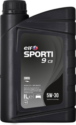 Моторное масло Elf Sporti 9 C3 5W30 / 214255 (1л) - 