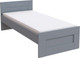 Односпальная кровать Mio Tesoro Нави 90x200 / 2.15.04.040.4 (серый) - 