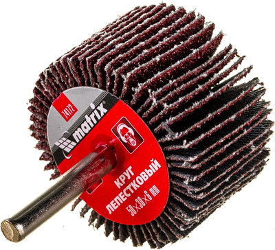 Шлифовальный круг Matrix лепестковый для дрели 74172 - 