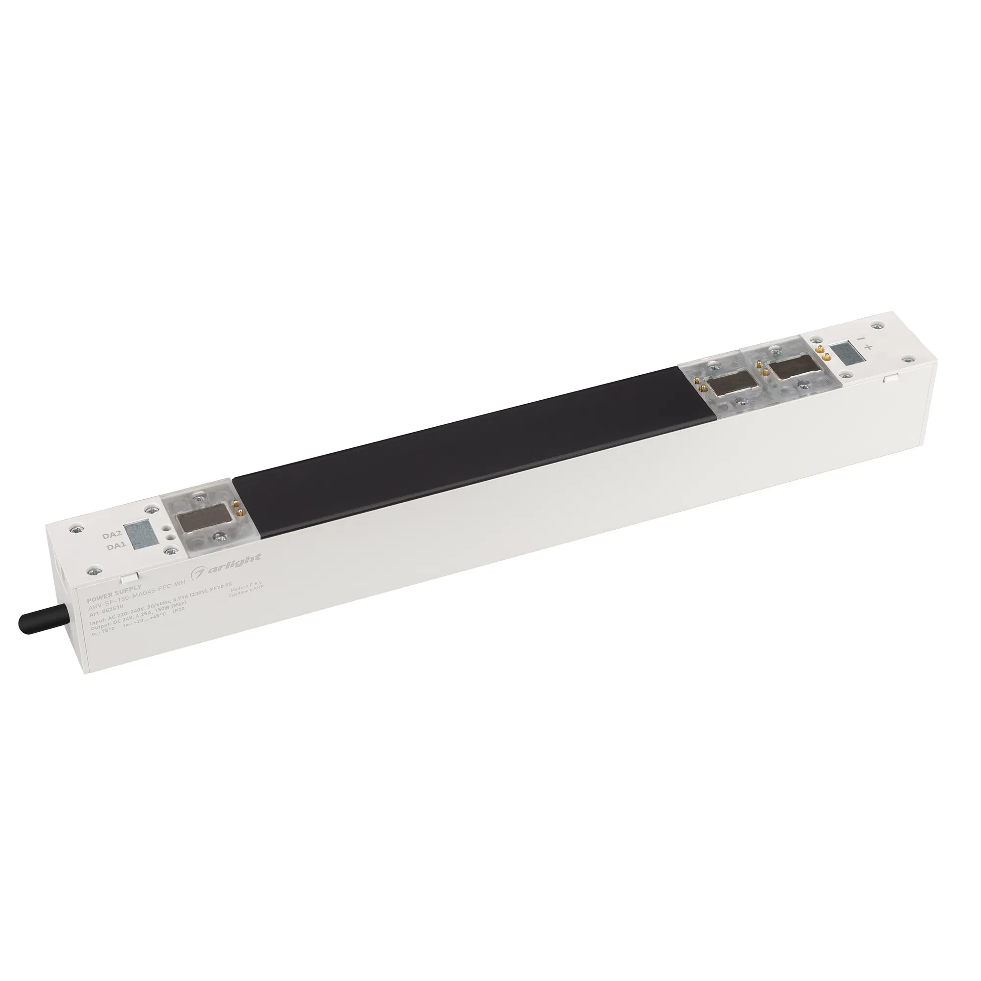 Блок питания для светильника Arlight ARV-SP-150-MAG45-PFC-WH 24V 6.25A 150W / 052510
