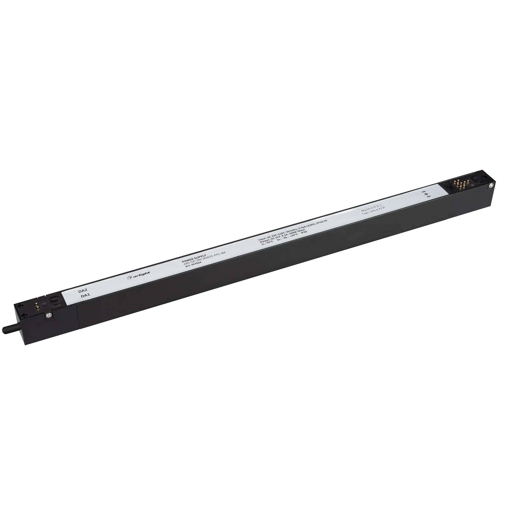Блок питания для светильника Arlight ARV-SP-200-MAG25-PFC-BK 24V 8.3A 200W / 049566