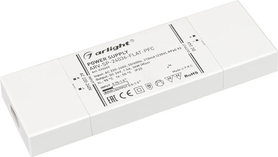 Блок питания для светильника Arlight ARV-SP-24036-FLAT-PFC 24V 1.5A 36W / 033260 - 