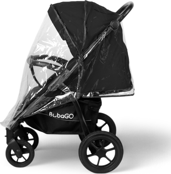 Детская прогулочная коляска Bubago Model Cross City Lux / BG 168-1 (черный)