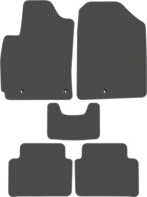 Комплект ковриков для авто Alicosta 2304_1_сер для Hyundai Veloster JS II хэтчбэк/JSN 2018 (EVA соты, серый) - 