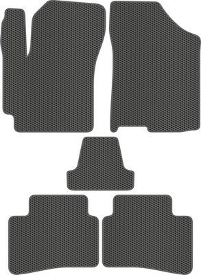 Комплект ковриков для авто Alicosta 0572_1_сер для Kia Magentis I седан/EF 2002-2006 (EVA соты, серый) - 