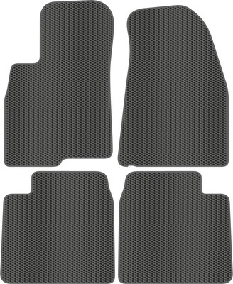 Комплект ковриков для авто Alicosta 0577_1_сер для Kia Optima III седан/TF 2010-2016 (EVA соты, серый) - 