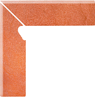 Плинтус керамический Opoczno Solar Orange 3D левый OD128-005-1 (81x300) - 
