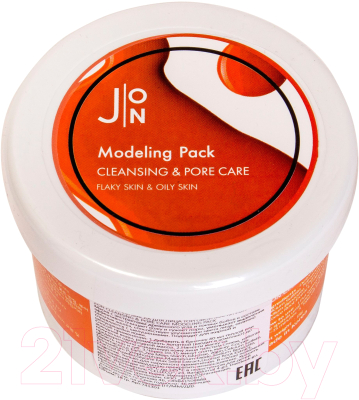 

Маска для лица сухая J:ON, Cleansing & Pore Care Modeling Pack
