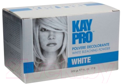 Порошок для осветления волос Kaypro White Bleaching Powder (500г)