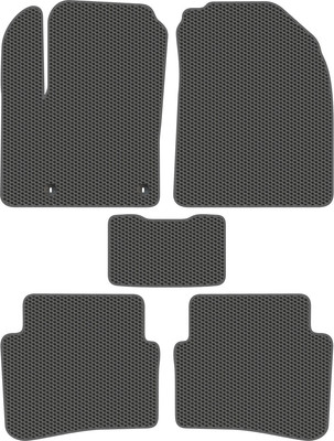 Комплект ковриков для авто Alicosta 0594_1_сер для Kia Sorento I SUV/BL 2002-2009 (EVA соты, серый) - 